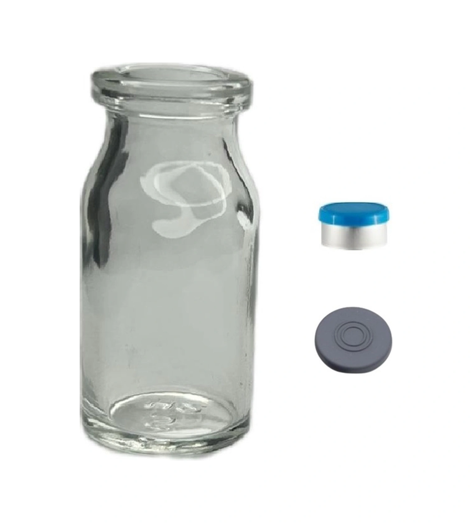 25ml Penisilin Şişesi Aşı Kapak,24 Adet, Flipoff Kapak, Şeffaf Şişe, Medikal Şişe