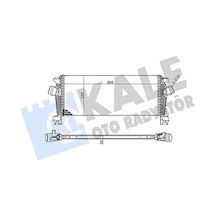 Opel Astra J Turbo Radyatoru 1.4t 2010-2020 A14net B14net Kale 344700