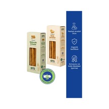 Ots Organik 2'li Grisini Seti Sade + Baharatlı Organik Sertifikalı, Pestisit Analizli 150 G