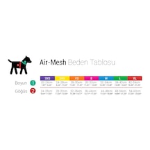 Air-mesh Köpek Göğüs Tasması Salmon, 3xs Çok Renkli