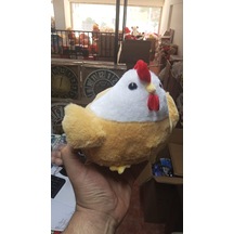 Oyuncak Peluş Sevimli Uyku Arkadaşı Tombiş Tavuk 25 Cm