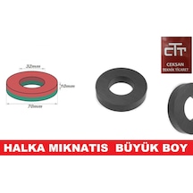 Mıknatıs Halka Ferrit 70Mm X D32Mm X 10Mm 10 Adet