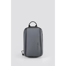 Ççs 51466 Tek Askılı Çapraz Çanta Gri