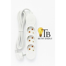Usb Portlu Üçlü Priz