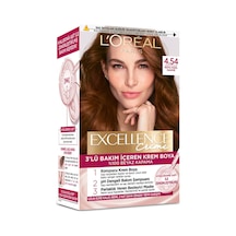 2 Adet Excellence Creme 4.54 Koyu Kızıl Kahve Saç Boyası 192 Ml