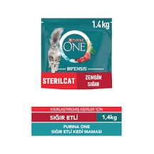 Purina One Sığır Etli Kısırlaştırılmış Kedi Maması 1,4 Kg
