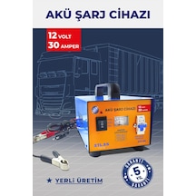 Tır/kamyon Akü Şarj Cihazı 12 Volt 30 Amper - 5 Yıl Garanti