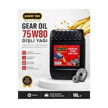 Power Ten Gear Oıl 70W-80 Dişli Yağı 16 L