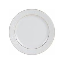 Hazan Altın Yaldız Düz Tabak 20cm Açık