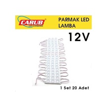 Ahmet Otomotiv Parmak Lamba Seti 3 Ledli Soft Beyaz Renk 12v