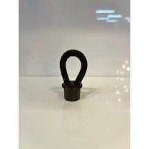 Venüs Metal Düğme Kulp Deri İp Tek Delik Kahverengi Dolap Kapak Modern Tv Ünite Çekmece Mobilya Kahverengi