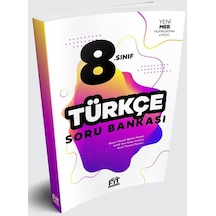 8. Sınıf Türkçe Soru Bankası Fit Yayınları