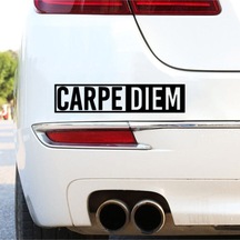 Carpe Diem Yazılı Oto Yazısı Oto Özel Yeni Stickeri 25 8 Cm