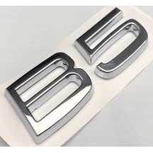 Volvo S80 Uyumlu B5 Krom Bagaj Yazısı Arması Logosu 3m 3d Abs