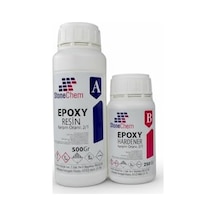 Stonemix Süper Şeffaf Epoksi Reçine 750 Gr