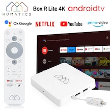 Homatics Box R Lite 4k Tvbox Beyaz Tuner