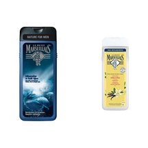 Duş Jeli Men Serisi Mineral Ve Sedir Ağacı 400 Ml Ve Organik Vanilya Sütü Duş Jeli 400 Ml Açık Mavi