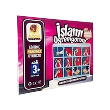 20x16 İslamı Öğreniyorum Ahşap Puzzle 0169