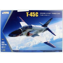 Kinetic K48094 1/48 Ölçek, T-45c Goshawk Us Navy Trainer Cags Tw-1 / Tw-6 Savaş Uçağı, Plastik Model Kiti-56352