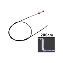 200cm Yaylı - Kıskaç Lavabo - Gider Vb.temizleme - Çok Amaçlı Çubuk Çok Renkli