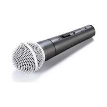 Anahtarlı Metal Dinamik Kablolu Mikrofon, Ev Sahne Karaoke Kablolu Mikrofon