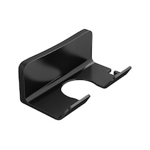 Dolıty Banyo Saç Kurutma Makinesi Rafı Yerden Sade-siyah