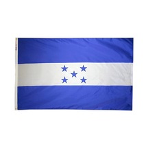 Annin & Co Model 193432 Honduras Bayrağı Naylon Solarguard Nyl-glo, 4x6ft,%100 Abd'de Resmi Birleşmiş Milletler Tasarım Spesifikasyonlarına Göre Üretilmiştir 1000 x 1500 CM
