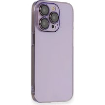 Ilkeshop Newface Apple iPhone Uyumlu 13 Pro Max Kılıf Armada Lensli Kapak - Lila