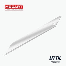 Mozart Blades 93.040 9mm 30 Derece Kır-at Bıçak 10'lu Yedek