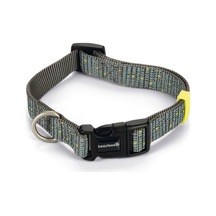 Hnrlıshp Beeztees Köpek Boyun Tasması, Koyu Gri, 35-50cm Çok Renkli