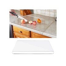 Sones Yx048 Kaymaz Matlı Şeffaf Akrilik Meyve Sebze Kesme Tahtası