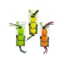 Nunbell 36.5 CM Köpüklü Fıstık Şekilli Plastik Köpek Oyuncağı Çok Renkli