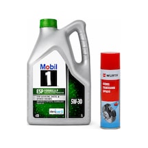 Mobil 1 ESP Formula P Dexos2 DPF 5W-30 Motor Yağı 5 L + Würth Balata Spreyi 500 ML
