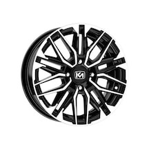 Kormetal 15 İnç 4 100 Et35 Parlak Siyah Jant Takımı J-5345