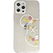 Newface Apple İphone 12 Pro Kılıf Lucky Silikon - Lucky 5 Şeffaf
