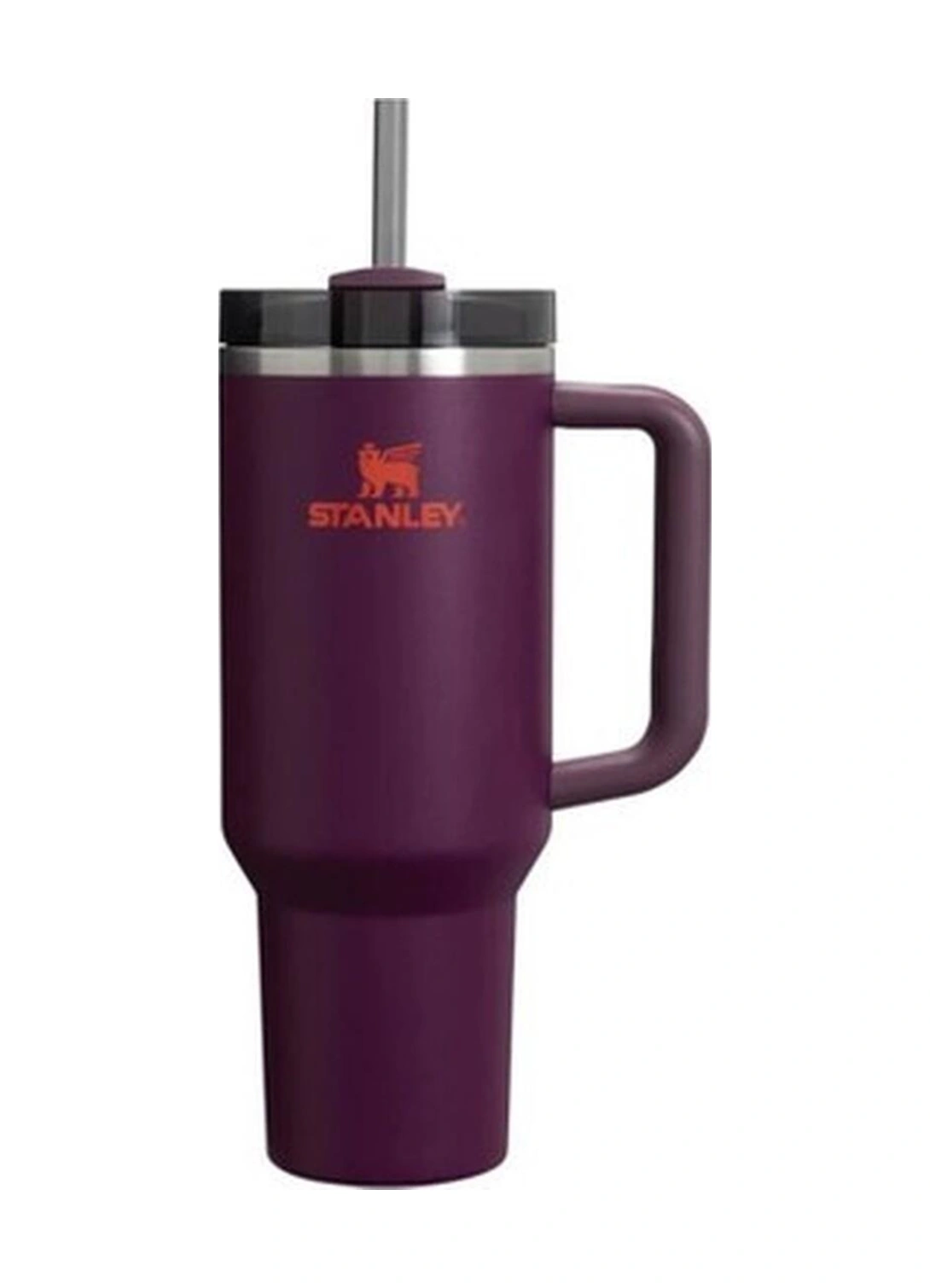 Stanley Quencher Pipetli Termos Bardak 1.18 Lt - Plum Siyah - Yeşil