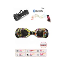 Citymate Hoverboard 6.5 inch Elektrikli Kaykay Scooter Bluetooth Hoparlörlü Çanta Hediye D22