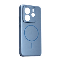 Xiaomi Redmi Note 14 4g Mika Pc Magsafe Kapak - Açık Mavi - Açık Mavi