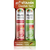 Sunlife Multivitamin Destek Seti 2 x 20 Efervesan Tablet