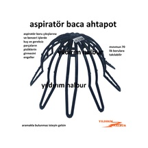 Aspiratör Baca Izgarası Boru Izgara Aparatı Ahtapot