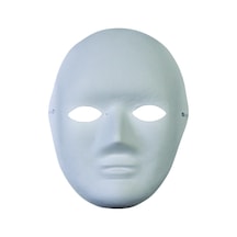 Südor Maske Karton Küçük Yüz Boyanabilir 22 x 17 CM 1 adet