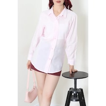 Modi Tunik Gömlek Pembe - 75386.2232. Açık Pembe