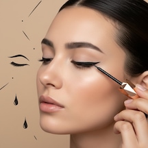 Likit Eyeliner Veraura Lifestyle Eyeliner Ürün Siyah