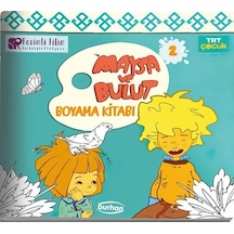 TRT Çocuk Maysa ve Bulut Boyama Kitabı - 2- Burhan Yayıncılık
