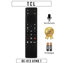 Tcl Sesli Kumanda Rc-813 Afmb1 Pil
