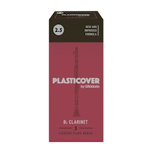 D'addario Rrp05bcl250 Rico Plasticover Bb Klarnet Kamışı No: 2.5 Orta Seviye/eğitim - 5'li Paket Popüler Sertlik, Her Tarza Uygun Esneklik Ve Parlak Ses