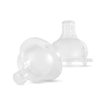 Baboo Sütlü Mama Biberonu İçin Geniş Ağızlı Emzik 6+ 307331562 Beyaz