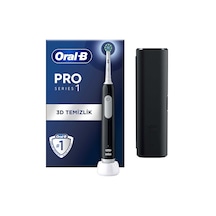Oral-B Pro Series 1 Şarjlı Diş Fırçası Siyah + Seyahat Kabı