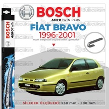 Fiat Bravo Muz Silecek Takımı 1996-2001 Bosch Aerotwin
