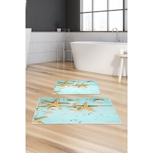 Alanur Trend Kaymaz Taban Dijital Banyo Takımı Kt423 Yeşil